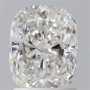 Foto Diamante Natural 1.50 quilates, Del cojín , Color F, claridad SI1 y certificado GIA de