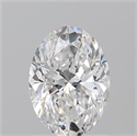Natural Diamond 1.20 Carats, Oval with  Cut, E Color, VS1 Clarity and Certified by GIA
