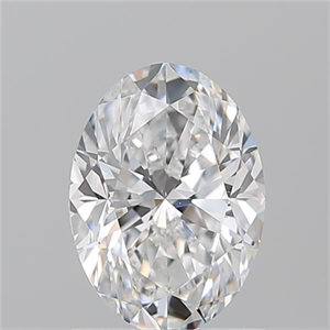 Picture of Natural Diamond 1.20 Carats, Oval with  Cut, E Color, VS1 Clarity and Certified by GIA