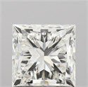 Natural Diamond 1.01 Carats, Princess with  Cut, I Color, VVS2 Clarity and Certified by IGI