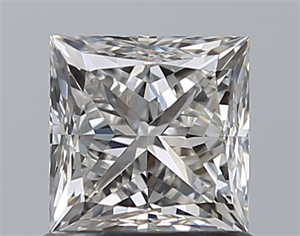Foto Diamante Natural 1.01 quilates, Princesa , Color I, claridad VS1 y certificado GIA de