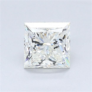 Picture of Natural Diamond 1.01 Carats, Princess with  Cut, K Color, VS2 Clarity and Certified by GIA
