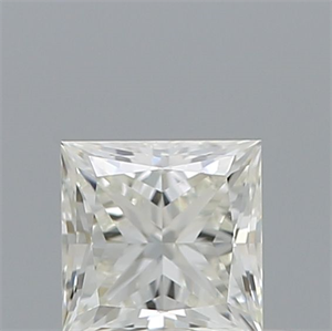 Picture of Natural Diamond 0.40 Carats, Princess with  Cut, J Color, VS1 Clarity and Certified by GIA