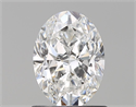 Natural Diamond 1.00 Carats, Oval with  Cut, E Color, SI1 Clarity and Certified by GIA