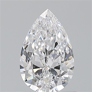Picture of Natural Diamond 0.70 Carats, Pear with  Cut, D Color, VVS2 Clarity and Certified by GIA