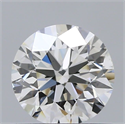 Diamante Natural 0.60 quilates, Redondo , Color I, claridad SI1 y certificado GIA