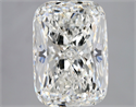 Diamante Natural 4.03 quilates, Del cojín , Color F, claridad VVS2 y certificado GIA