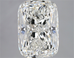 Foto Diamante Natural 4.03 quilates, Del cojín , Color F, claridad VVS2 y certificado GIA de