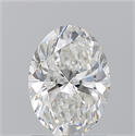 Natural Diamond 1.52 Carats, Oval with  Cut, G Color, VS2 Clarity and Certified by GIA