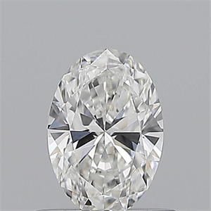 Picture of Natural Diamond 0.58 Carats, Oval with  Cut, F Color, VVS2 Clarity and Certified by GIA