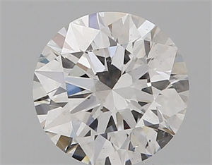 Foto Diamante Natural 0.61 quilates, Redondo , Color E, claridad SI2 y certificado GIA de