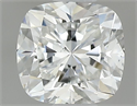Natural Diamond 0.51 Carats, Cushion with  Cut, F Color, VS2 Clarity and Certified by GIA