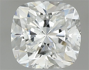 Foto Diamante Natural 0.51 quilates, Del cojín , Color F, claridad VS2 y certificado GIA de