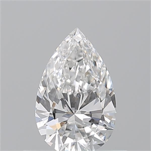Picture of Natural Diamond 0.50 Carats, Pear with  Cut, F Color, VS2 Clarity and Certified by GIA