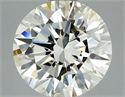Diamante Natural 1.00 quilates, Redondo , Color L, claridad VS2 y certificado GIA