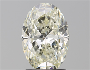 Picture of Natural Diamond 2.01 Carats, Oval with  Cut, L Color, VVS1 Clarity and Certified by GIA