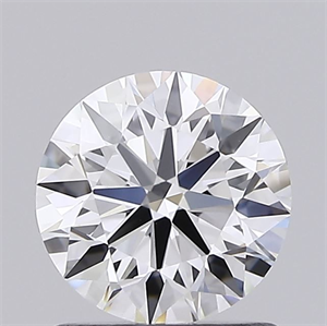 Picture of Lab Grown Diamond 1.02 Carats, Round with Ideal Cut, D Color, VVS2 Clarity and Certified by IGI