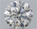 Natural Diamond 1.00 Carats, Round with Excellent Cut, G Color, SI1 Clarity and Certified by GIA