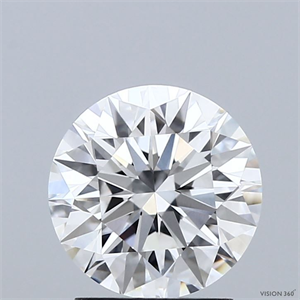 Picture of Lab Grown Diamond 2.01 Carats, Round with Ideal Cut, D Color, VVS2 Clarity and Certified by IGI