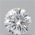 Diamante Natural 0.70 quilates, Redondo , Color E, claridad IF y certificado GIA