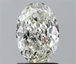 Foto Diamante Natural 1.01 quilates, Ovalado , Color I, claridad VS1 y certificado IGI de