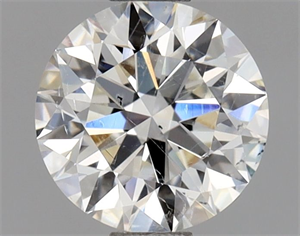 Foto Diamante Natural 0.70 quilates, Redondo , Color G, claridad SI2 y certificado GIA de