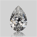 Natural Diamond 0.54 Carats, Pear with  Cut, D Color, VS1 Clarity and Certified by GIA
