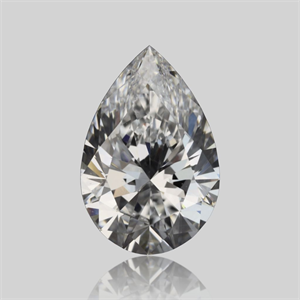 Picture of Natural Diamond 0.54 Carats, Pear with  Cut, D Color, VS1 Clarity and Certified by GIA