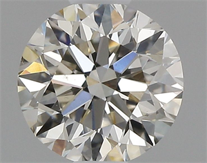 Picture of Natural Diamond 0.50 Carats, Round with Very Good Cut, L Color, VS2 Clarity and Certified by GIA