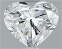 Diamante Natural 1.00 quilates, Corazón , Color D, claridad VS2 y certificado GIA