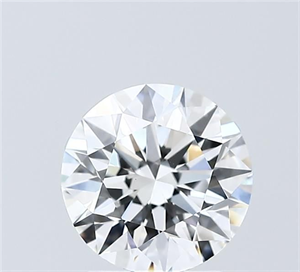 Picture of Lab Grown Diamond 2.00 Carats, Round with Excellent Cut, D Color, VVS2 Clarity and Certified by IGI