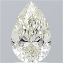 Natural Diamond 1.50 Carats, Pear with  Cut, K Color, VS2 Clarity and Certified by IGI