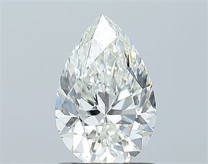 Picture of Natural Diamond 1.01 Carats, Pear with  Cut, I Color, VS2 Clarity and Certified by GIA