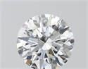 Lab Grown Diamond 0.72 Carats, Round with Ideal Cut, E Color, VVS1 Clarity and Certified by IGI