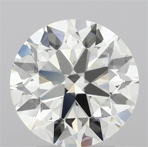 Picture of Natural Diamond 3.17 Carats, Round with Excellent Cut, H Color, VVS1 Clarity and Certified by IGI