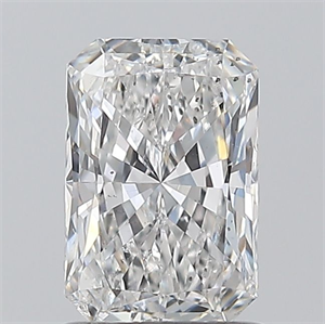 Foto Diamante Natural 1.04 quilates, Radiante , Color E, claridad SI2 y certificado GIA de