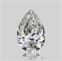 Natural Diamond 1.01 Carats, Pear with  Cut, J Color, VVS2 Clarity and Certified by GIA
