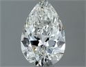 Diamante Natural 0.50 quilates, De pera , Color I, claridad SI2 y certificado GIA