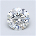 Natural Diamond 1.13 Carats, Round with Excellent Cut, I Color, SI2 Clarity and Certified by GIA