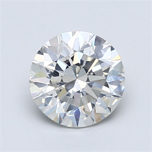 Picture of Natural Diamond 1.13 Carats, Round with Excellent Cut, I Color, SI2 Clarity and Certified by GIA