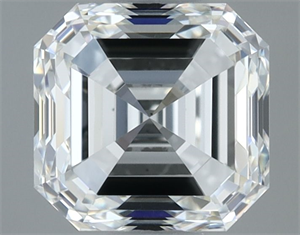 Picture of Natural Diamond 1.00 Carats, Asscher with  Cut, G Color, VS1 Clarity and Certified by IGI