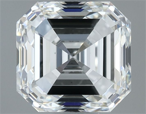 Picture of Natural Diamond 1.00 Carats, Asscher with  Cut, G Color, VS1 Clarity and Certified by IGI