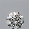 Diamante Natural 0.40 quilates, Redondo , Color G, claridad VVS1 y certificado GIA
