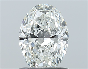 Picture of Natural Diamond 0.80 Carats, Oval with  Cut, H Color, VVS2 Clarity and Certified by GIA