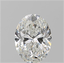 Diamante Natural 1.20 quilates, Ovalado , Color G, claridad SI1 y certificado GIA