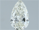 Natural Diamond 0.70 Carats, Pear with  Cut, J Color, VS1 Clarity and Certified by GIA