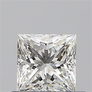 Picture of Natural Diamond 0.50 Carats, Princess with  Cut, I Color, VVS1 Clarity and Certified by GIA