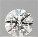 Natural Diamond 0.47 Carats, Round with Excellent Cut, G Color, VVS1 Clarity and Certified by GIA