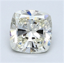 Diamante Natural 2.01 quilates, Del cojín , Color J, claridad VS2 y certificado GIA