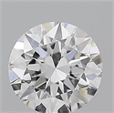 Natural Diamond 0.70 Carats, Round with Excellent Cut, D Color, VS2 Clarity and Certified by GIA